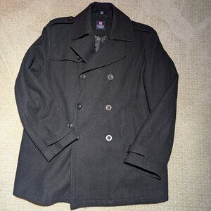 Chaps Double-breasted Pea Coat